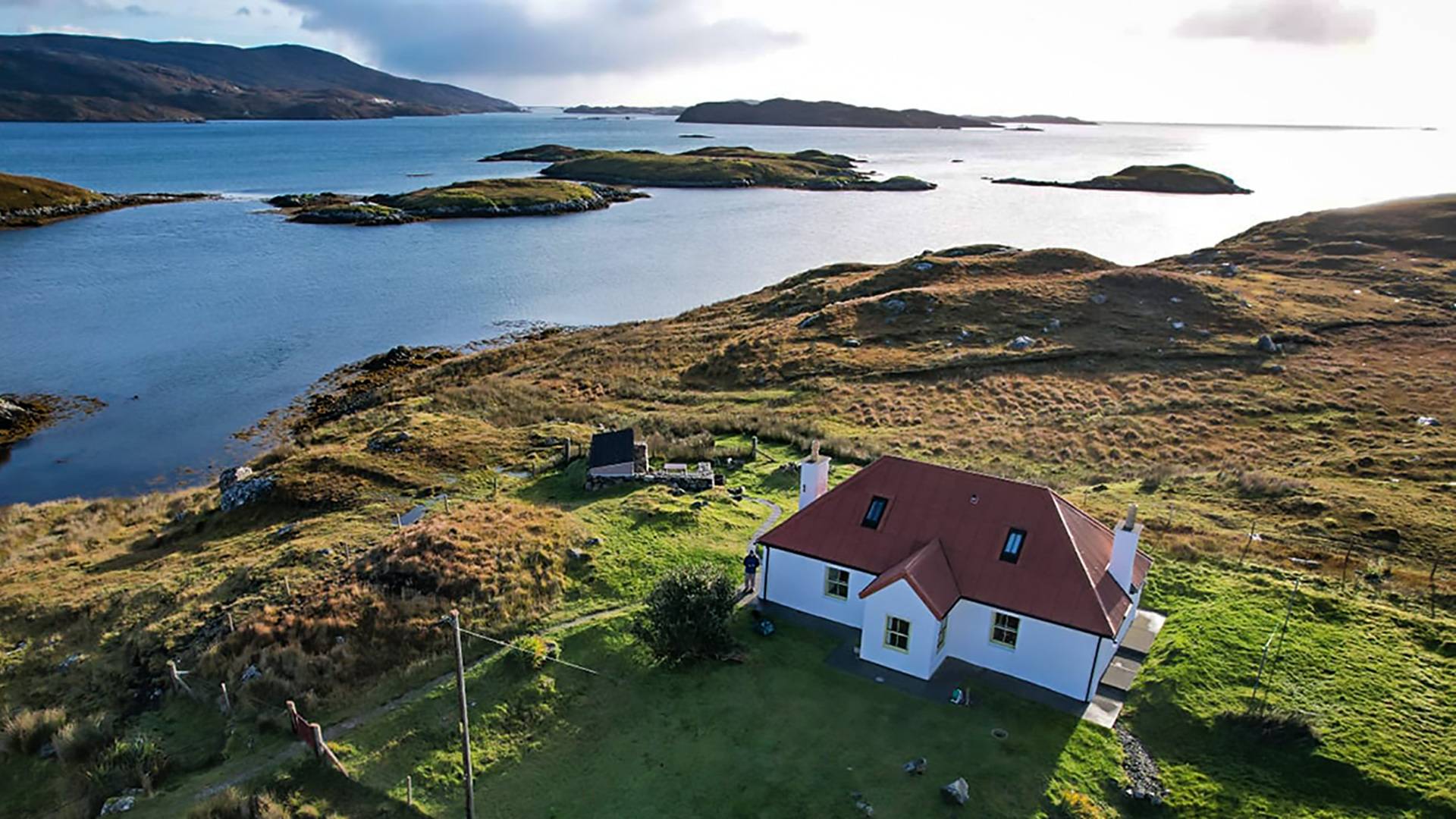 Red House, Harris and Loch Tarbert.